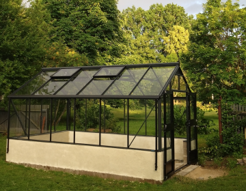 Sokliga Juliana Premium 13 m² kasvuhoone, ehitatud suvel 2025